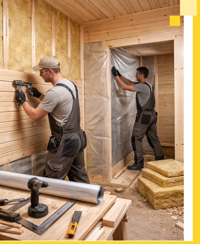 Бани под ключ в Большой Камне с проектом и полным монтажом