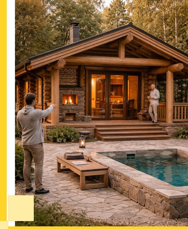 Проекты бань и хамам в Большой Камне от 25353 р. | ЭриданБль