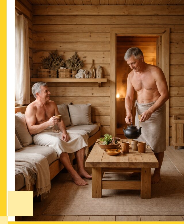 Бани с комнатой отдыха под ключ в Большой Камне от 456345 р. | ЭриданБль