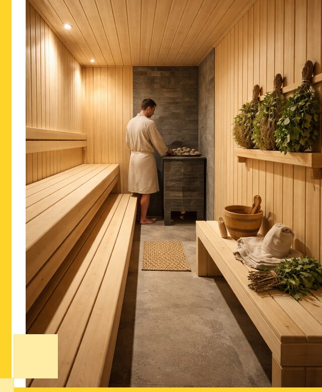 Отделка парной под ключ в Большой Камне от 354935 р. | ЭриданБль