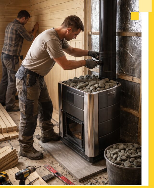 Проектирование и строительство парилок для бани в Большой Камне под ключ