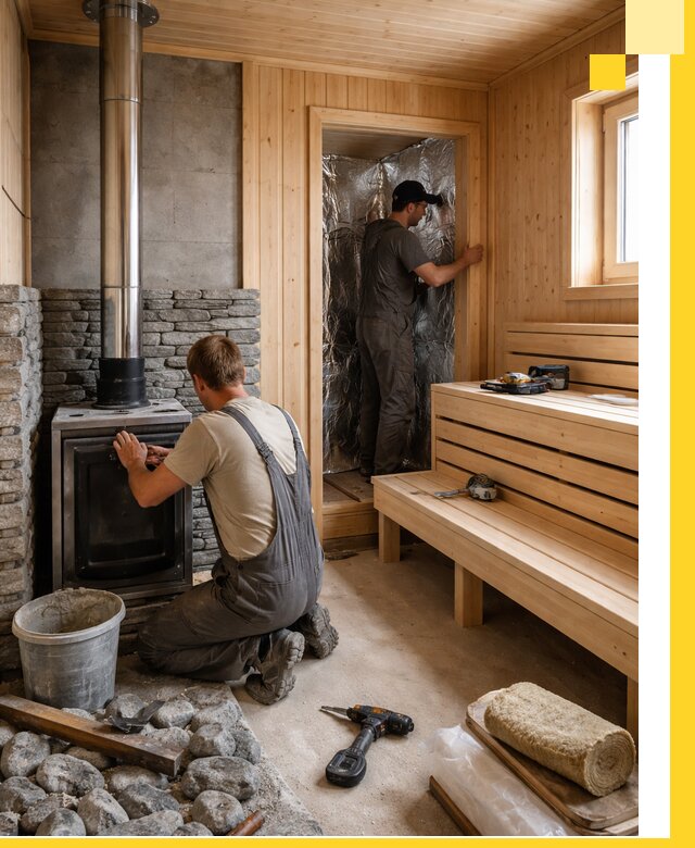 Строительство и изготовление бань под ключ в Большой Камне