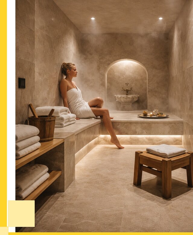 Хамам в квартире под ключ в Большой Камне от 304230 р. | ЭриданБль