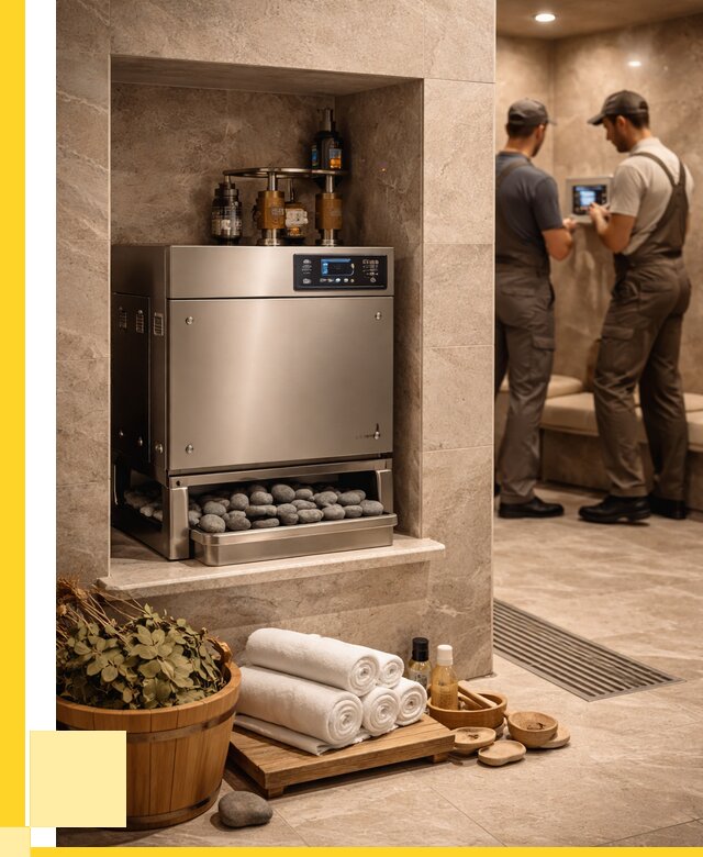 Парогенераторы для хамама в Большой Камне от 76058 р. | ЭриданБль