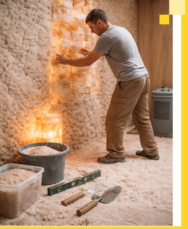 Проектирование и монтаж соляных комнат в Большой Камне под ключ