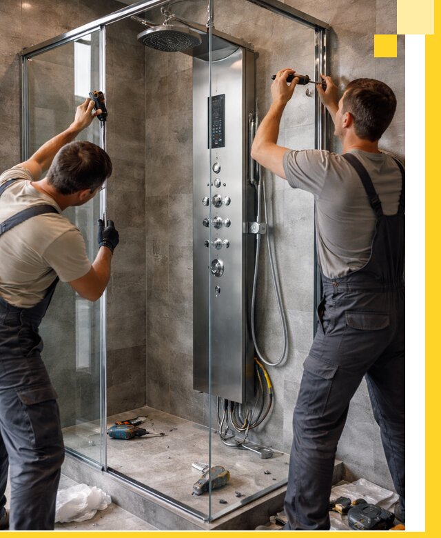 Проектирование и установка Душа впечатлений в Большой Камне